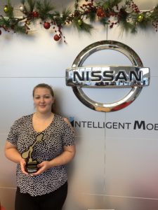 TradePending Customer Awards Fred Martin Nissan Wobblies