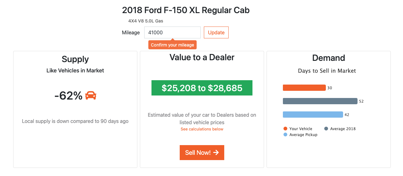 TradePending Supply Box - Decrease Supply - After
