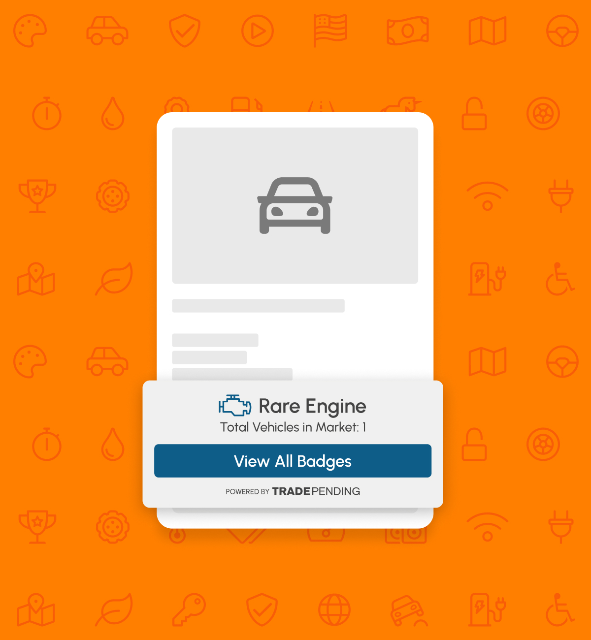 Leverage the TradePending API for vehicle merchandising with Badges