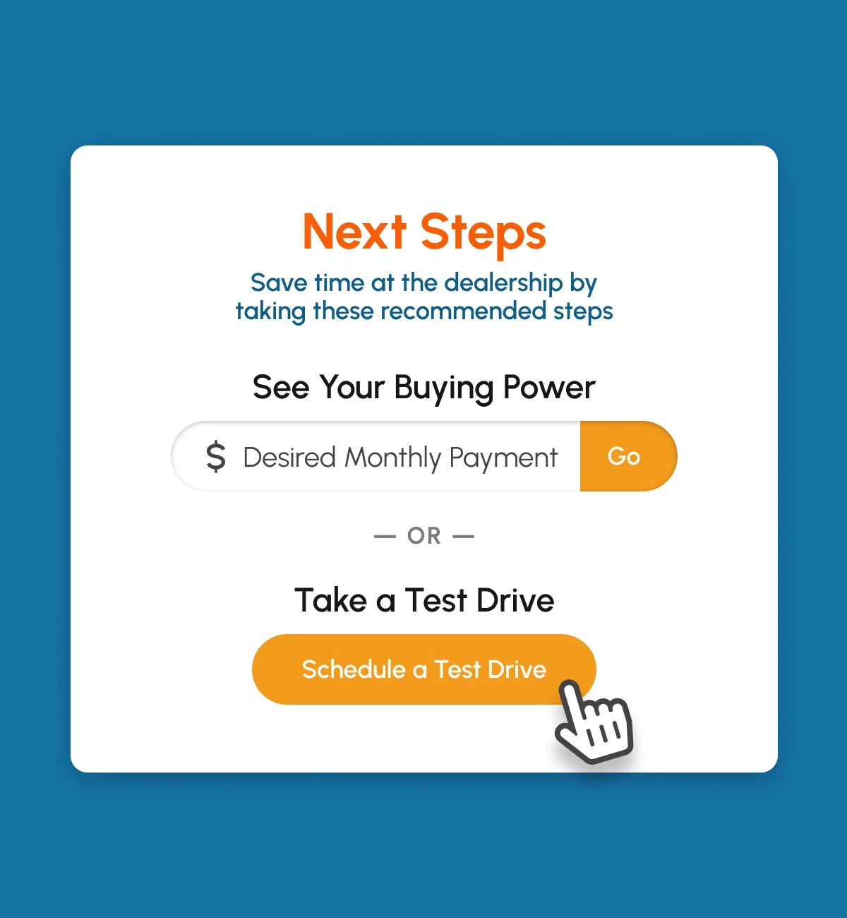 TradePending Offer nudges shoppers to take the next steps