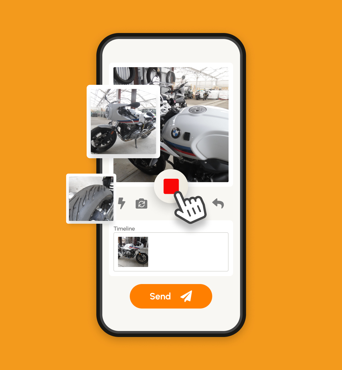 Easily record and edit personalized videos for Powersports Dealer customers with TradePending Videos for Sale