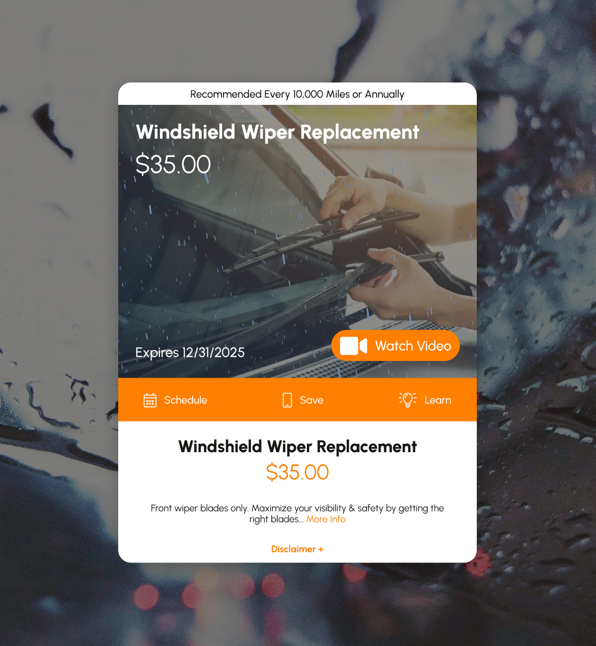 TradePending Service Offers comes with next-level menu pages your customers will love