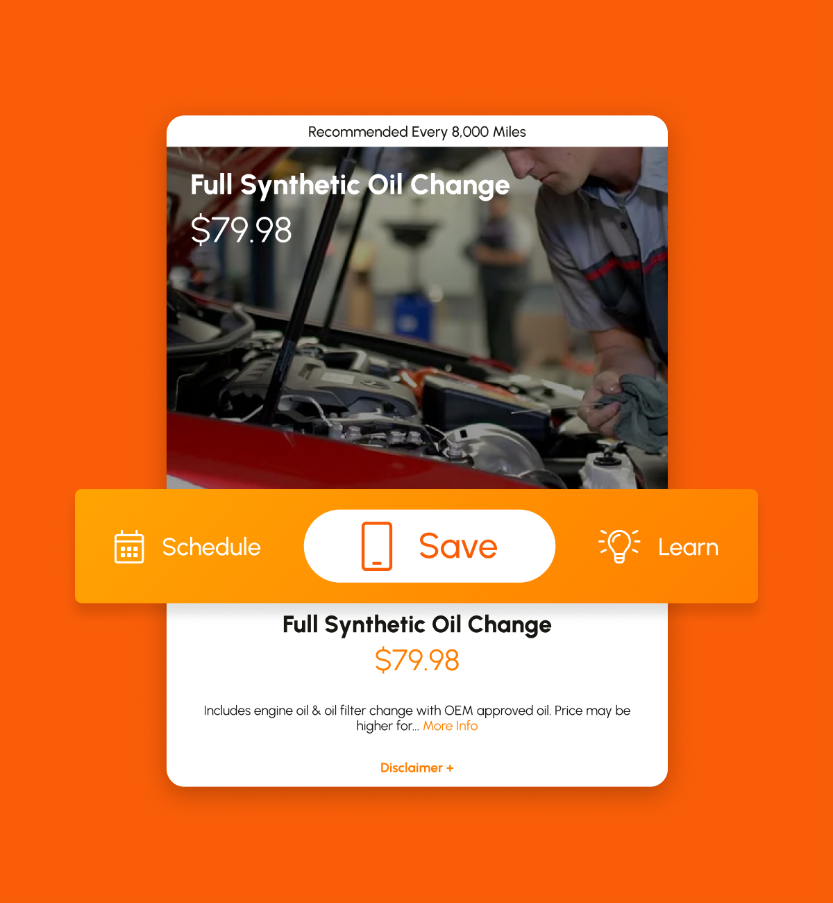 TradePending Service Offers makes it easy for customers to schedule, save and learn