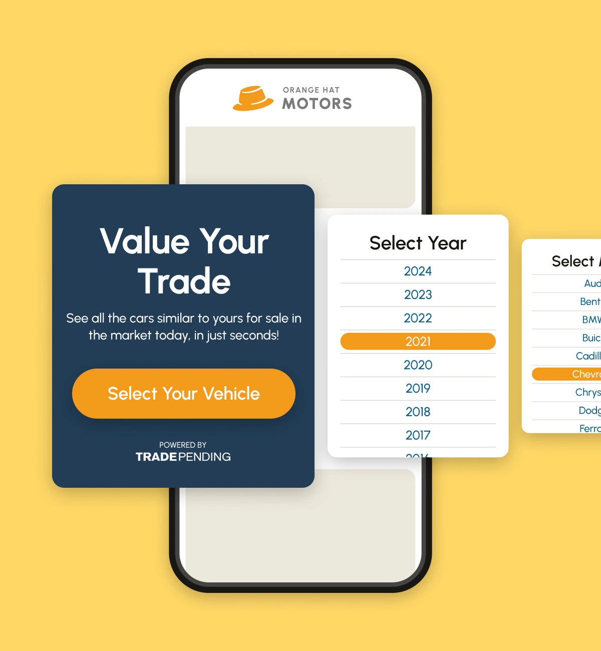 TradePending Trade is easy to use on mobile and desktop